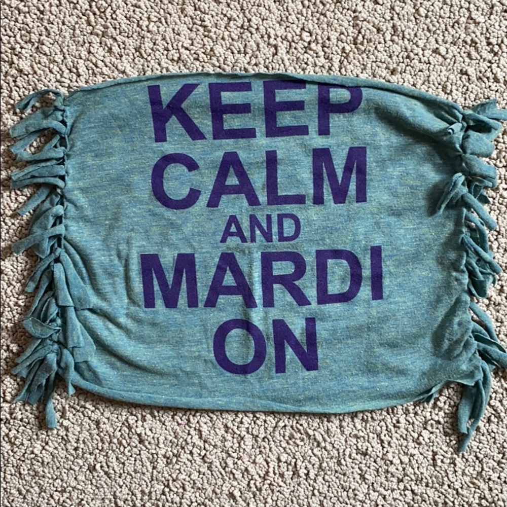 Mardi Gras tube top